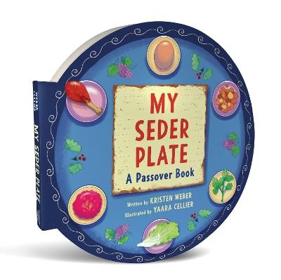 My Seder Plate Shaped Board Book - Kristen Weber - cover