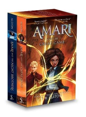 Amari 2-Book Paperback Box Set: Amari and the Night Brothers and Amari and the Great Game - B B Alston - cover