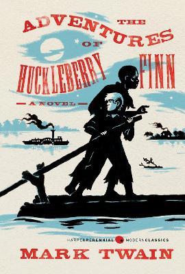 The Adventures of Huckleberry Finn - Mark Twain - cover