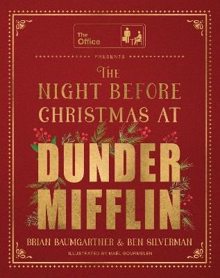 The Night Before Christmas at Dunder Mifflin - Brian Baumgartner,Ben Silverman - cover