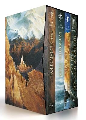 The History of Middle-Earth Box Set #1: The Silmarillion / Unfinished Tales / Book of Lost Tales, Part One / Book of Lost Tales, Part Two - Christopher Tolkien,J R R Tolkien - cover