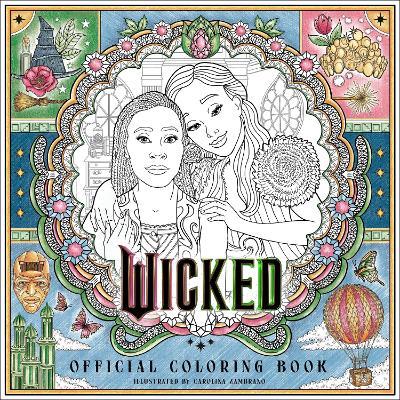 Wicked Official Coloring Book - cover