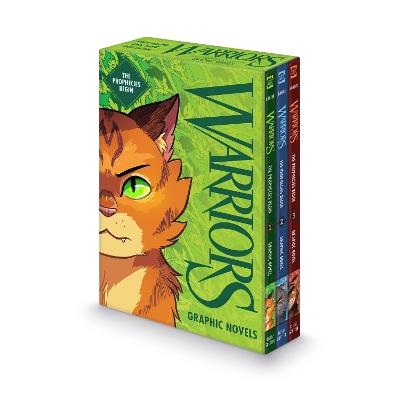 The Warriors Graphic Novel Box Set: The Prophecies Begin: The Complete First Arc, Books #1-#3 - Erin Hunter - cover