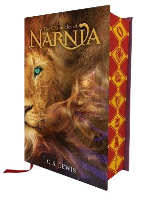 The Chronicles of Narnia Deluxe Edition: 7 Books in 1 Hardcover - C S Lewis - cover