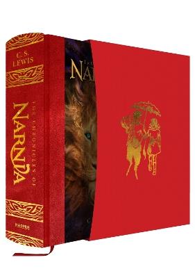 The Chronicles of Narnia 7-In-1 Deluxe Hardcover Slipcase - C S Lewis - cover