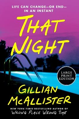 That Night - Gillian McAllister - cover