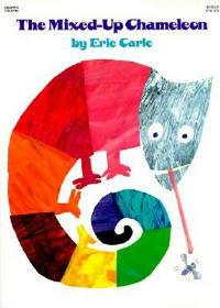 The Mixed-Up Chameleon - Eric Carle - cover