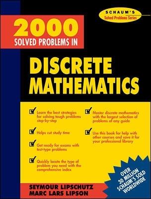 2000 Solved Problems in Discrete Mathematics - Seymour Lipschutz - cover