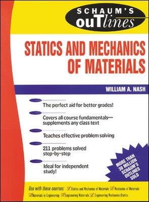 Schaum's Outline Of Statics and Mechanics of Materials - William Nash - cover