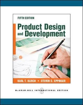 Product disign and development - Karl Ulrich,Steven Eppinger - copertina