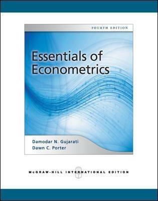 Essentials of econometrics - Damodar N. Gujarati - copertina