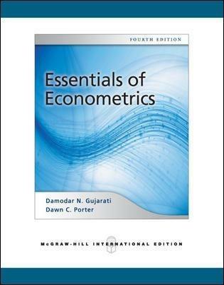 Essentials of econometrics - Damodar N. Gujarati - copertina