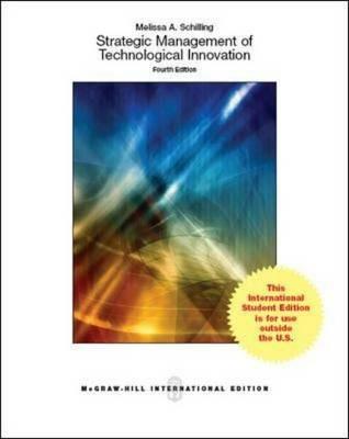 Strategic management of technological innovation - Melissa A. Schilling - copertina