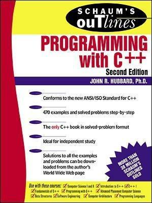 Schaum's Outline of Programming with C++ - John Hubbard - cover