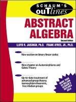 Schaum's Outline of Abstract Algebra - Lloyd Jaisingh,Frank Ayres - cover