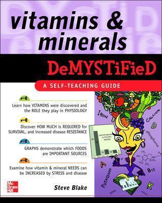 Vitamins and Minerals Demystified - Steve Blake - cover