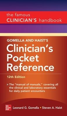 Gomella and Haist's Clinician's Pocket Reference - Leonard Gomella - cover
