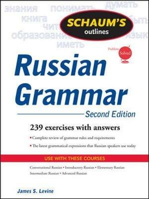 Schaum's outline of russian grammar - James S. Levine - copertina