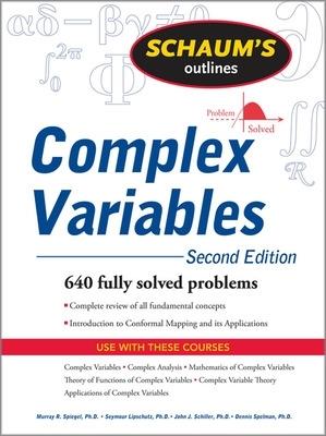 Schaum's Outline of Complex Variables, 2ed - Murray Spiegel,Seymour Lipschutz,John Schiller - cover