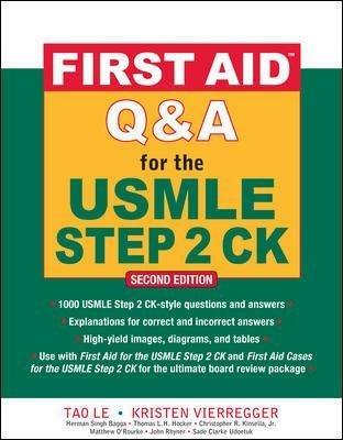First aid Q&A for the USMLE step 2 CK - Le Tao,Kristen Vierregger - copertina