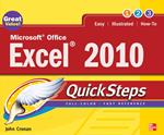 Microsoft Office Excel 2010 QuickSteps