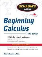 Schaum's Outline of Beginning Calculus, Third Edition - Elliott Mendelson - cover
