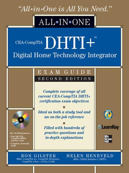 CEA-CompTIA DHTI+ Digital Home Technology Integrator All-In-One Exam Guide, Second Edition