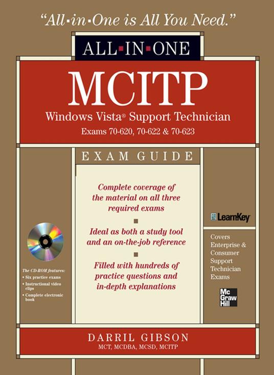 MCITP Windows Vista Support Technician All-in-One Exam Guide (Exam 70-620, 70-622, & 70-623)