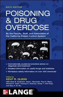 Poisoning and drug overdose - Kent R. Olson - copertina