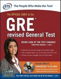 The official guide to the GRE revised general test - copertina