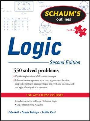 Schaum's outline of logic - John Nolt,Dennis A. Rohatyn,Achille C. Varzi - copertina