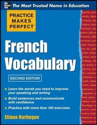 Practice Make Perfect French Vocabulary - Eliane Kurbegov - cover