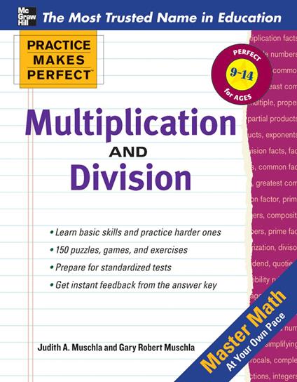 Practice Makes Perfect Multiplication and Division - Gary Robert Muschla - ebook