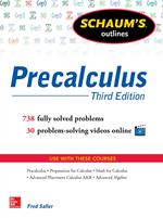 Schaum's Outline of Precalculus, 3rd Edition