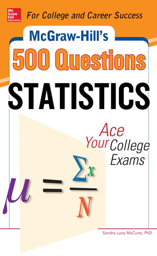 McGraw-Hill's 500 Statistics Questions