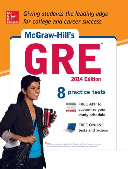 McGraw-Hill's GRE, 2014 Edition (CD)