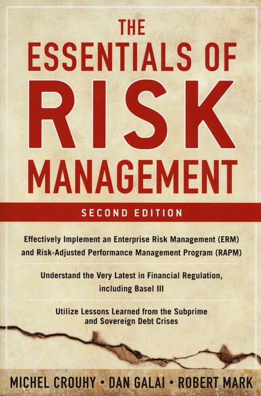 Essentials of risk management - Michel Crouhy,Dan Galai,Robert Mark - copertina