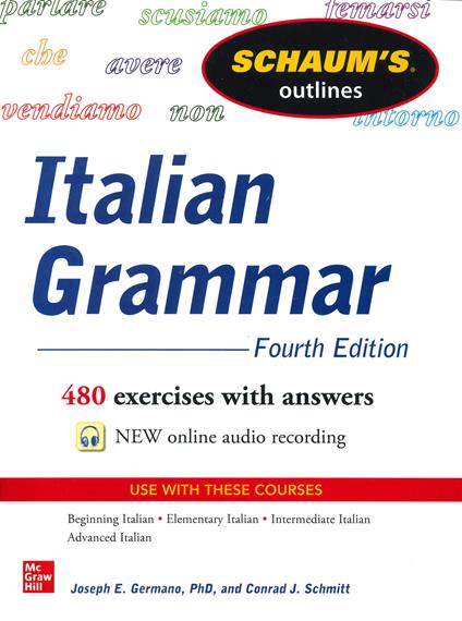 Italian grammar - Joseph Germano,Conrad J. Schmitt - copertina
