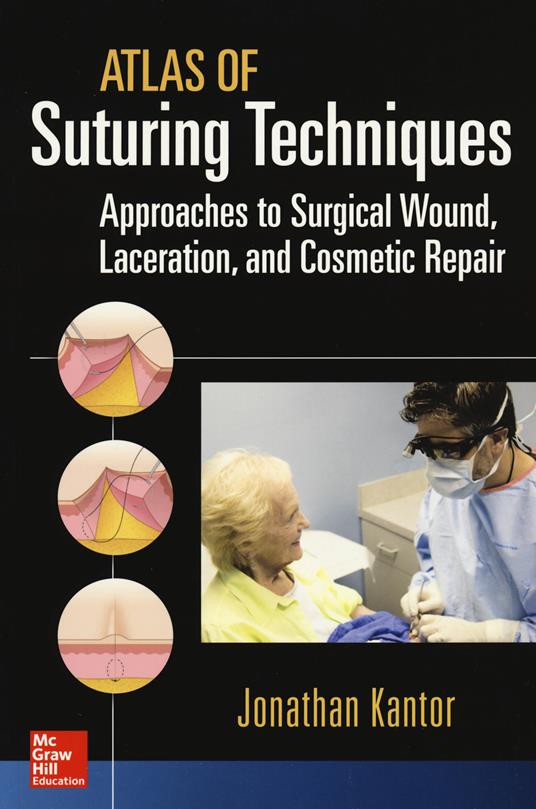 Atlas of suturing techniques. Approaches to surgical wound, laceration and cosmetic repair - Jonathan Kantor - copertina
