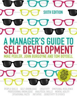 A Manager's Guide to Self-Development - Mike Pedler,John Burgoyne,Tom Boydell - cover