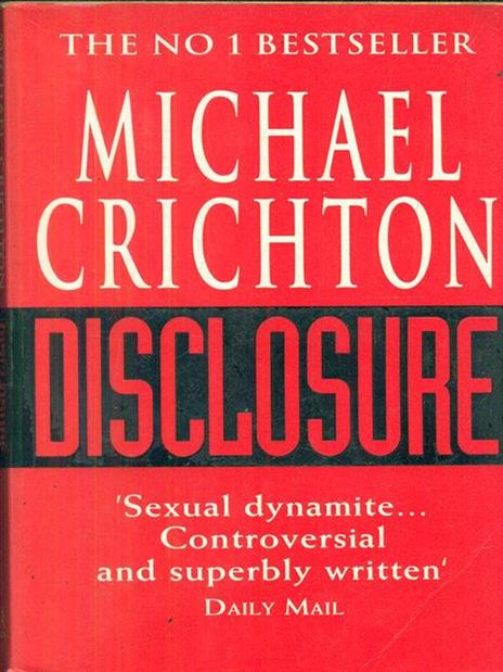 Disclosure - Michael Crichton - cover