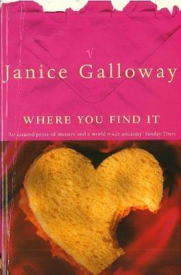 Where You Find It - Janice Galloway - cover