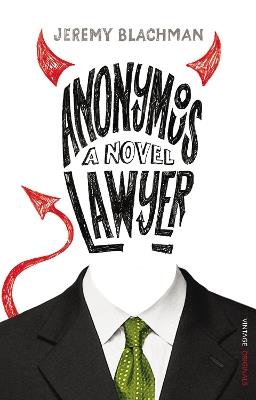 Anonymous Lawyer - Jeremy Blachman - cover