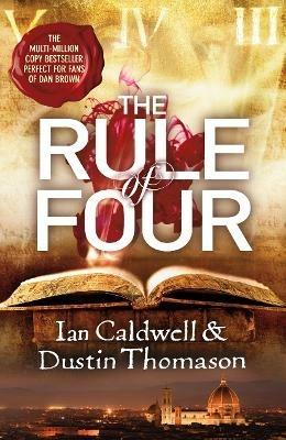 The Rule Of Four - Dustin Thomason,Ian Caldwell - cover