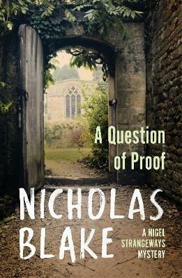 A Question of Proof - Nicholas Blake - cover