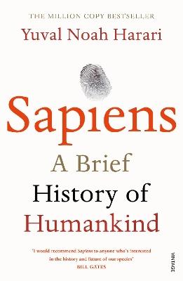 Sapiens: A Brief History of Humankind - Yuval Noah Harari - cover
