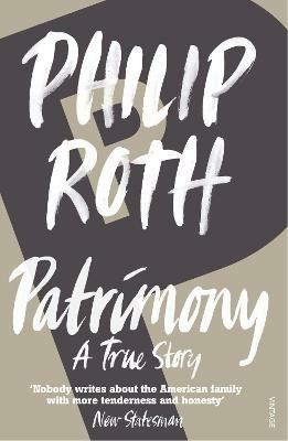 Patrimony: A True Story - Philip Roth - cover