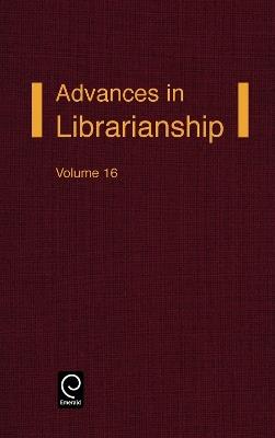 Advances in Librarianship - cover