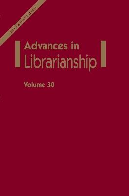 Advances in Librarianship - cover