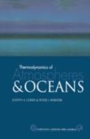 Thermodynamics of Atmospheres and Oceans